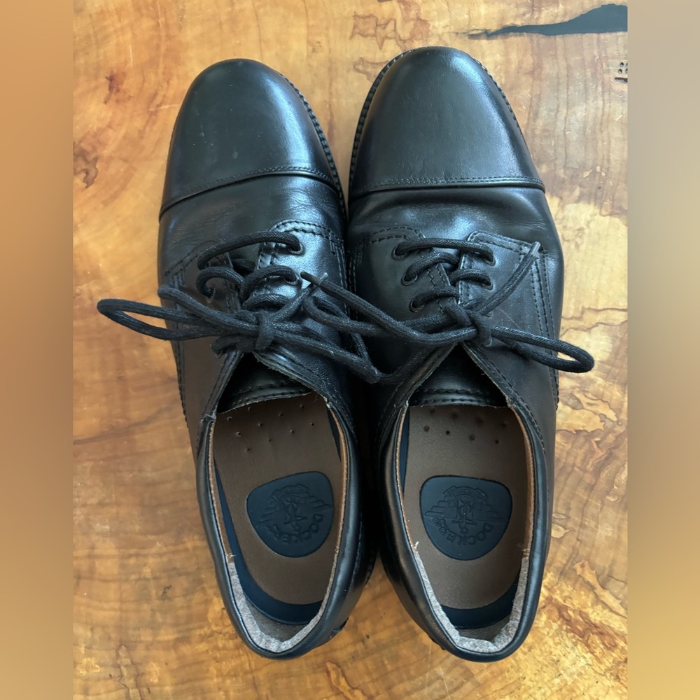 Classic Black Leather Men's Shoes